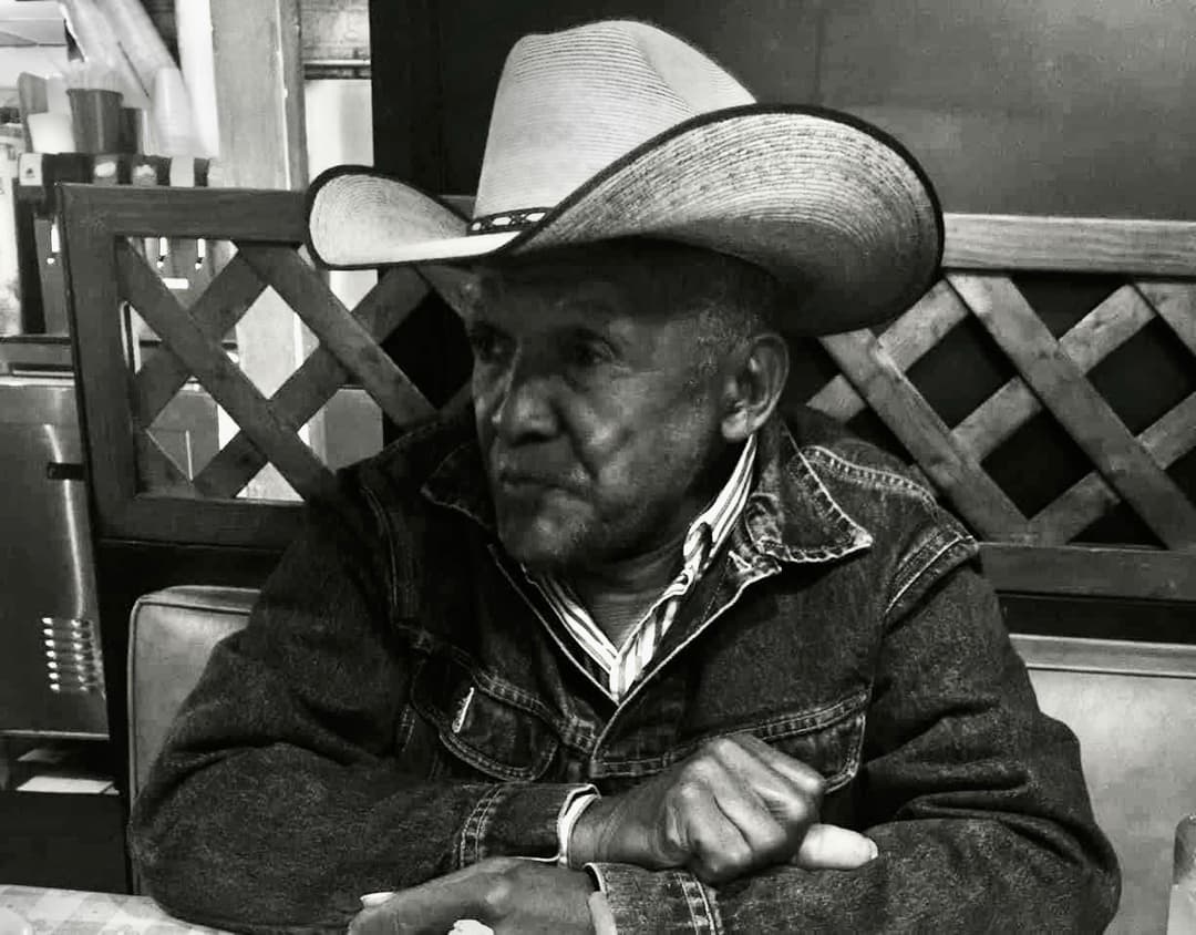 Grandfather in cowboy hat - the inspiration behind Bosho Coffee